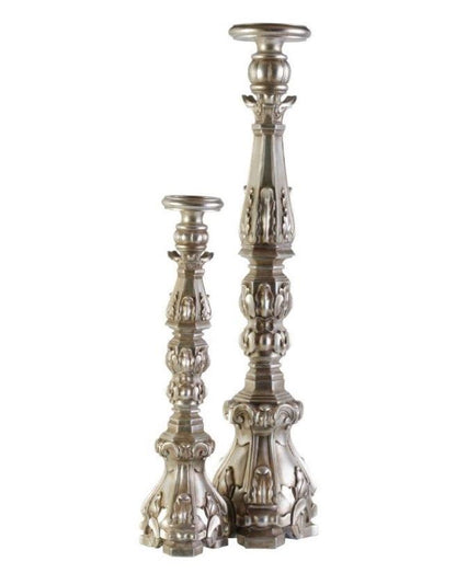 Candle Stick Short Silver