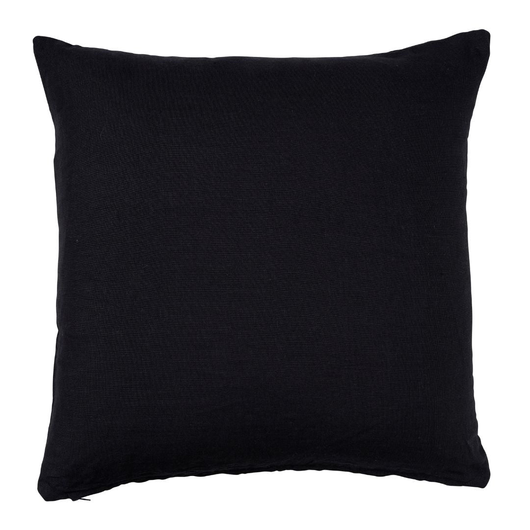 Black Linen Cushion