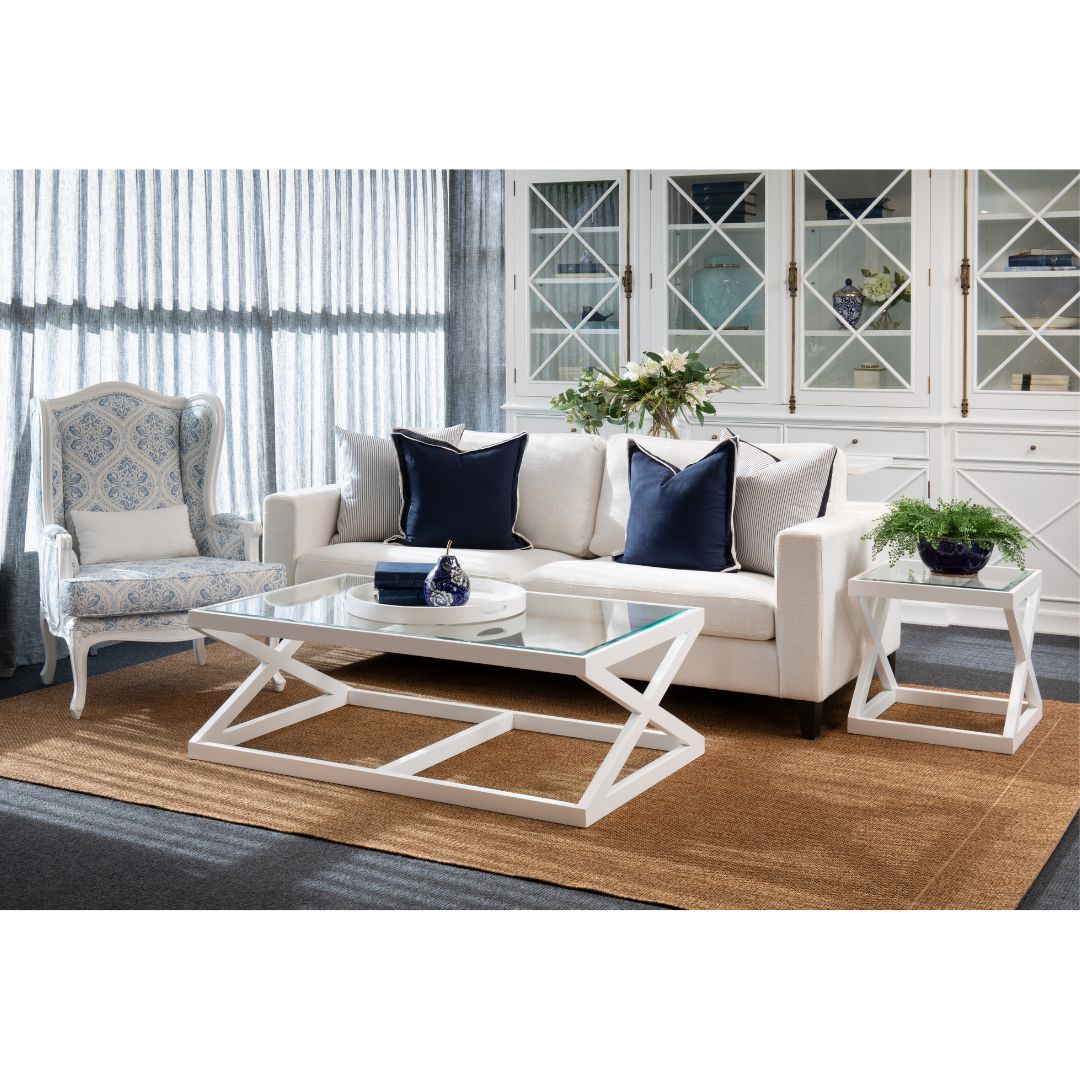 Kennedy Coffee Table White