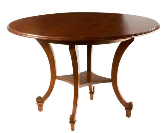 Oslo Round Dining Table Walnut