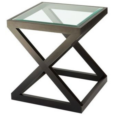 Kennedy Side Table Black Stain