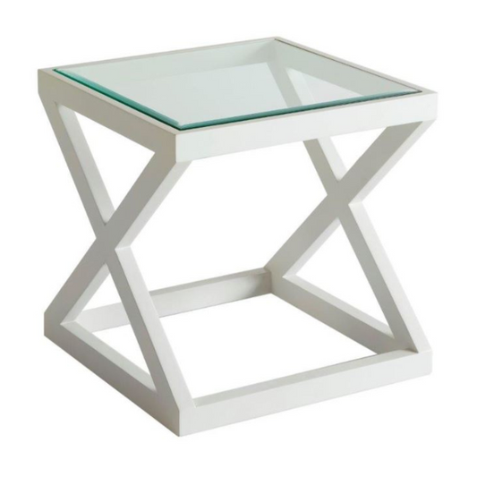 Kennedy Side Table White