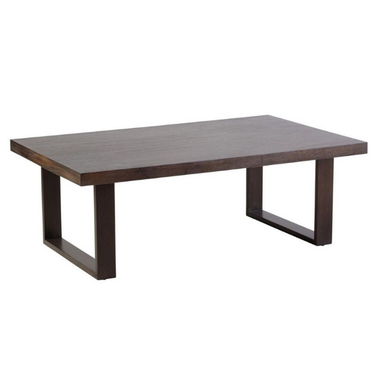 Maxwell Coffee Table Chocolate Wash