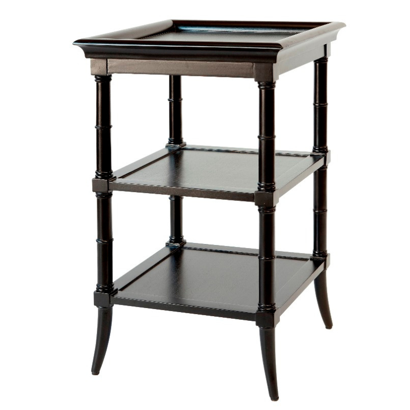 Caribbean Lamp Table Black