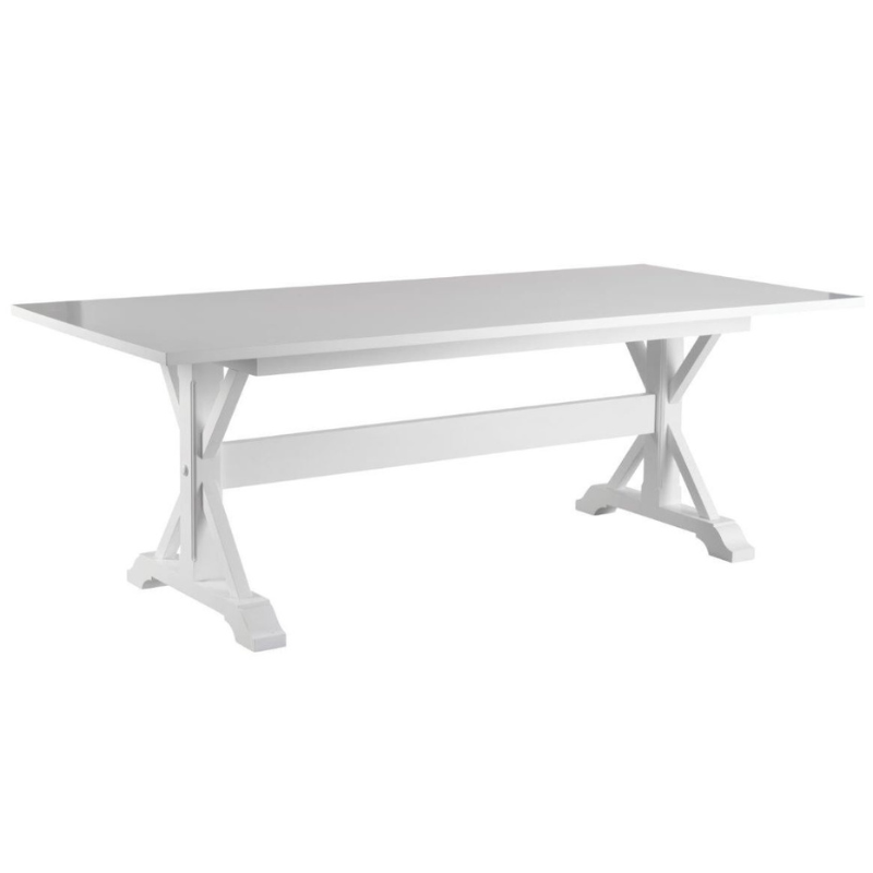 Glenoak Dining Table 220cm White