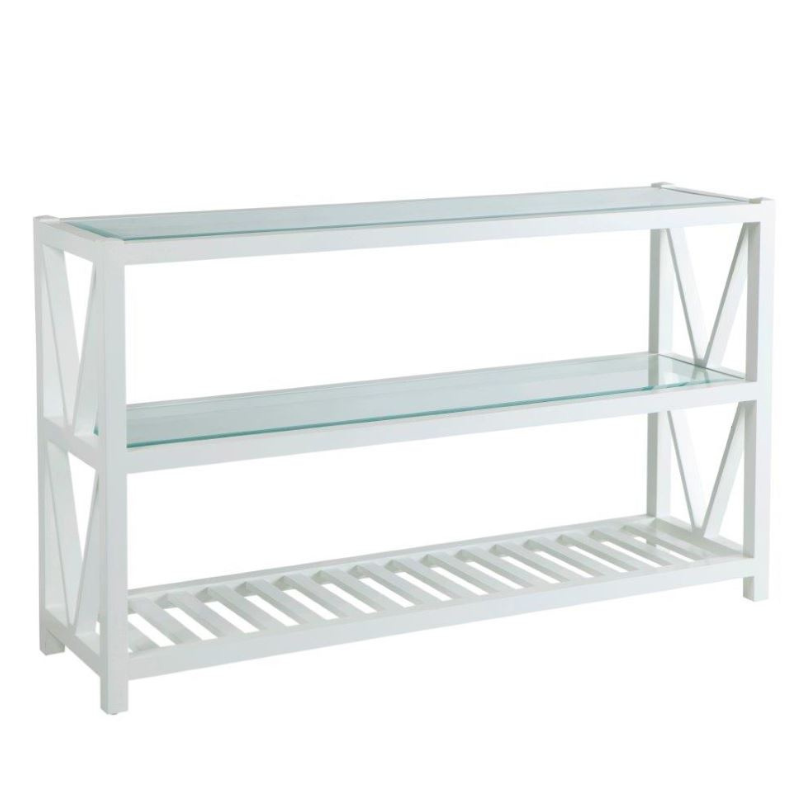 Seville Console Table White